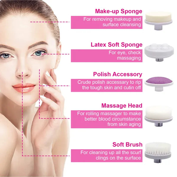 GlowSpin™ Facial Cleansing Brush