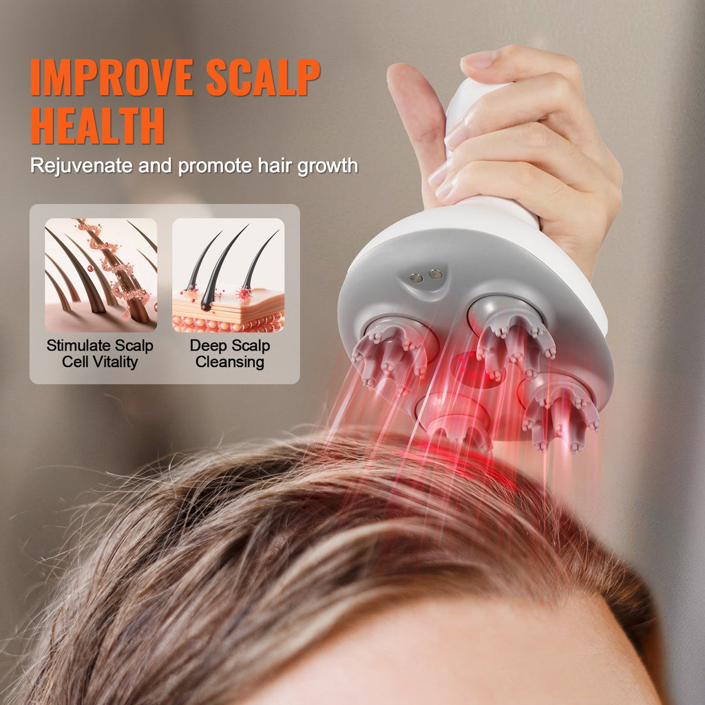 Electric Scalp Massager – Hair Growth & Relaxation Tool
Promotes healthy scalp & relaxing massage in minutes”