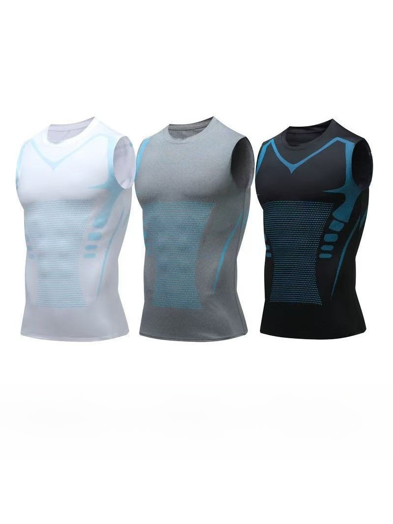 Men's Breathable Fitness Vest — Lightweight Sleeveless Gym Training Top with Moisture-Wicking Fabric | Athletic Tank Top