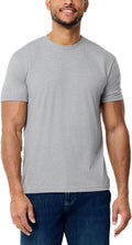 Men's Round Neck Short Sleeve T-Shirt — Classic Crew Neck Cotton Everyday Tee for Men | Casual Slim Fit Streetwear