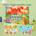 Reusable Sticker Book for Kids — Educational Toddler Activity Book with Removable Stickers for Ages 2-4 3-5 | Screen-Free Travel Toy
