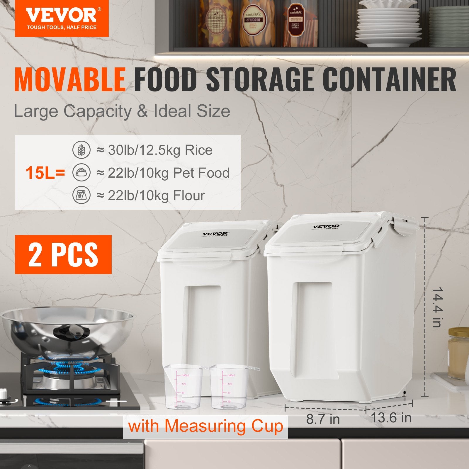 FreshFlow™ Dual Storage Dispenser Bin