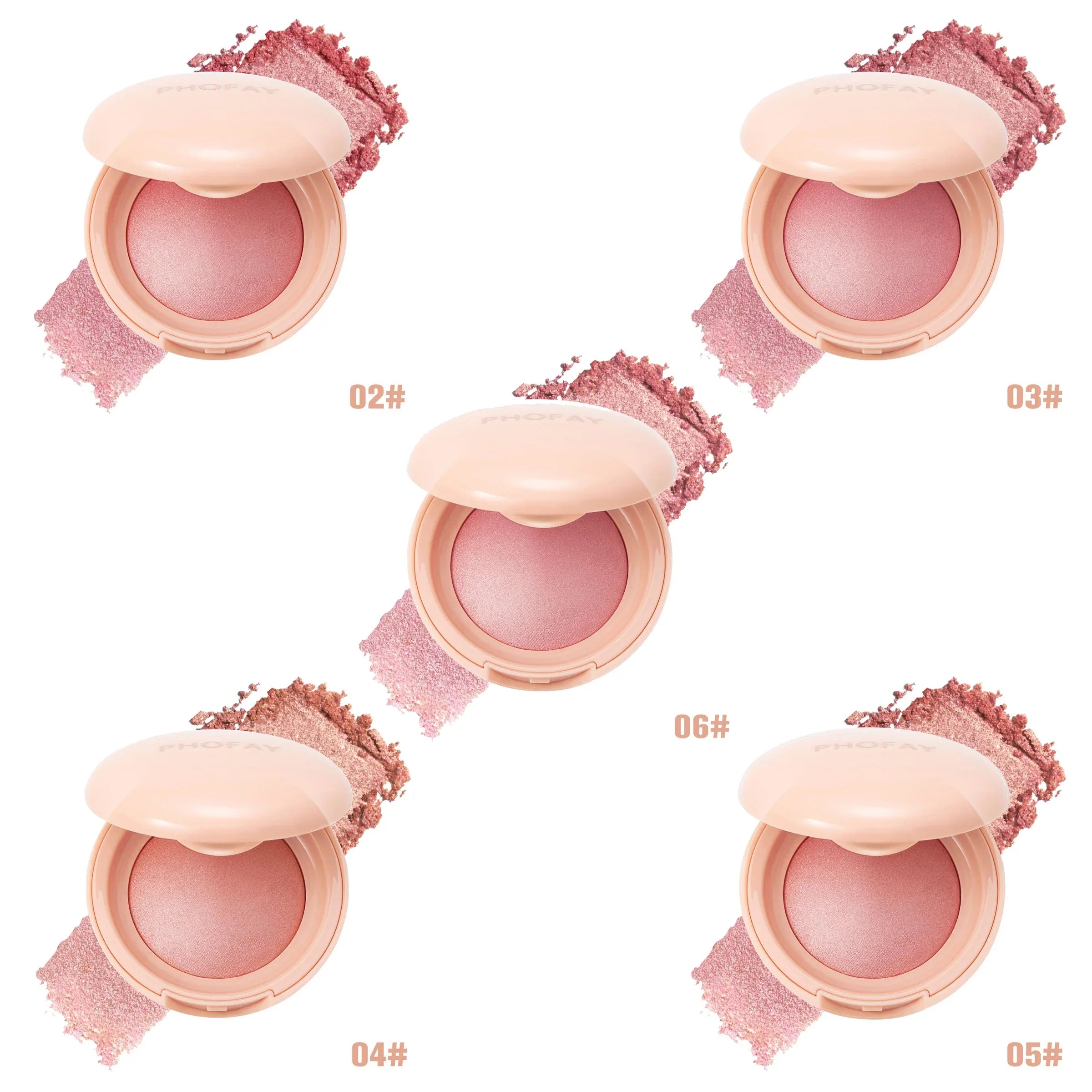 PHOFAY Luminous Powder Blush