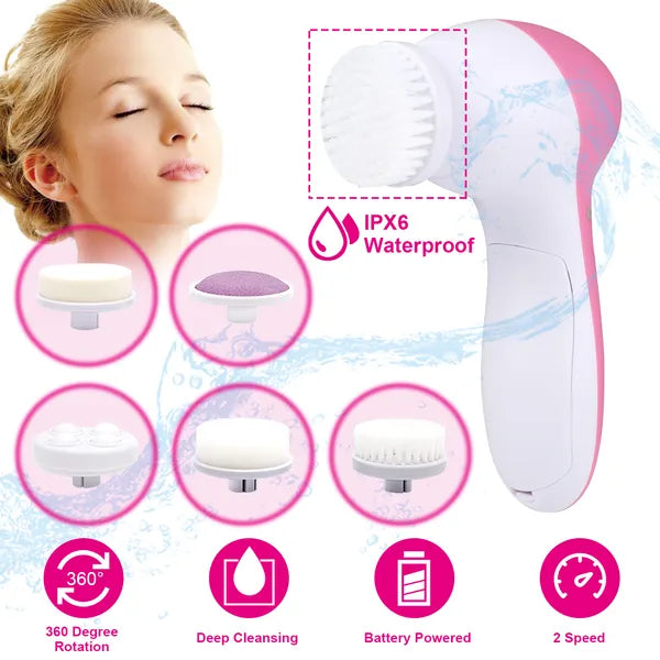 GlowSpin™ Facial Cleansing Brush