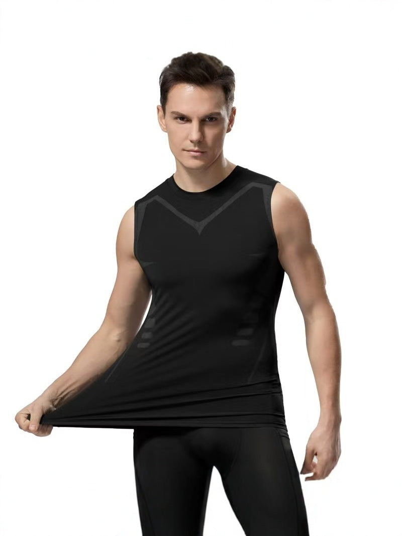 Men's Breathable Fitness Vest — Lightweight Sleeveless Gym Training Top with Moisture-Wicking Fabric | Athletic Tank Top