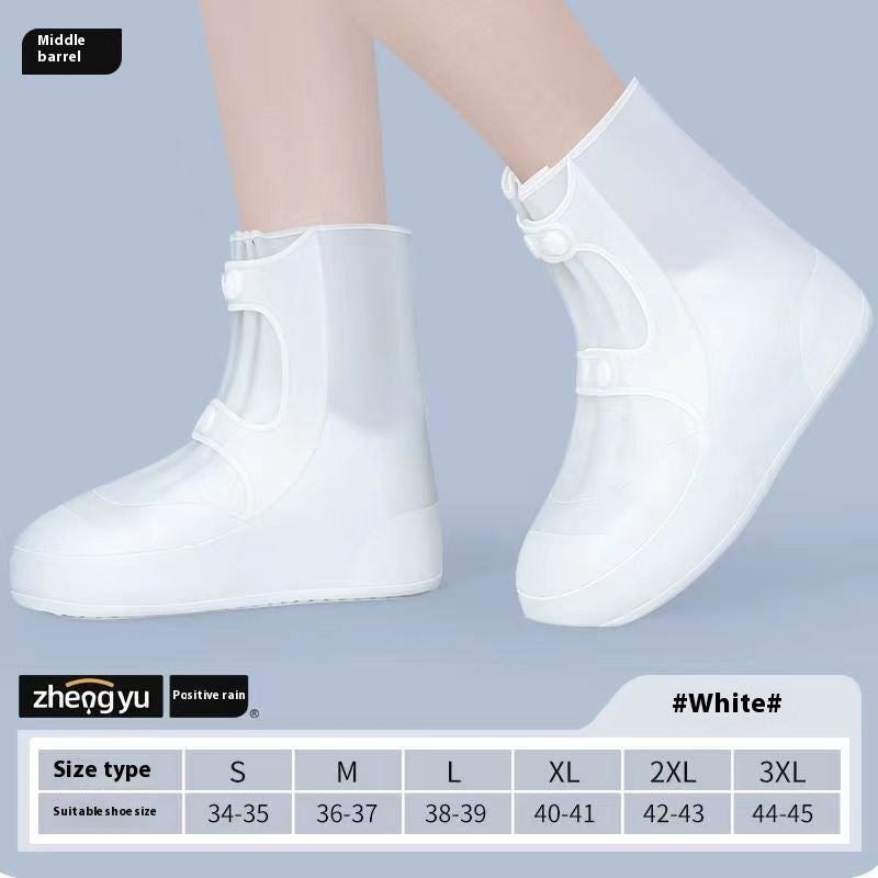 Snow-proof Rainproof And Waterproof Shoe Cover Outdoor Wear-resistant Rain Boots