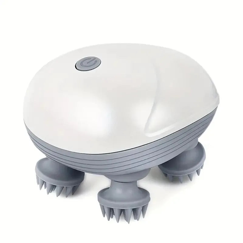 Handheld Electric Cat Massager, Dog Massager, 4 Rotating Massage Heads, Relax Muscles, Cat And Dog Scalp Massager, Pet Gift