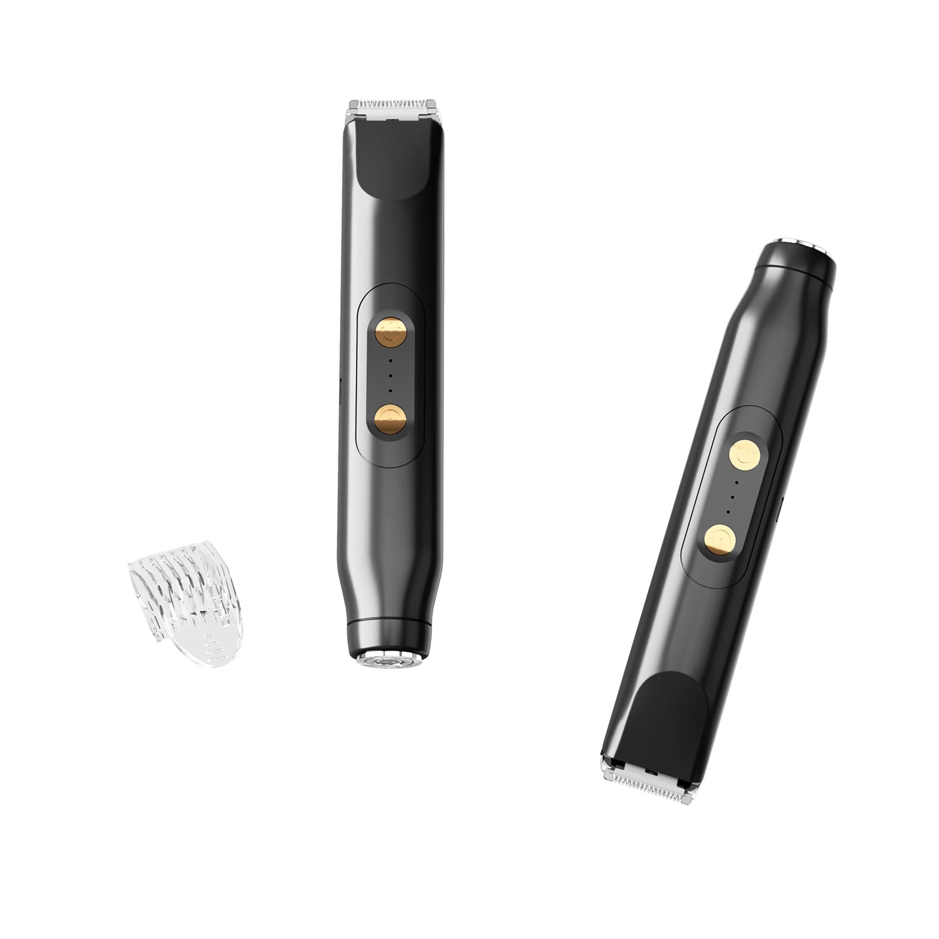 Dual Head Electric Body Shaver for Men — USB Rechargeable Waterproof Wet & Dry Electric Razor for Face Body & Head