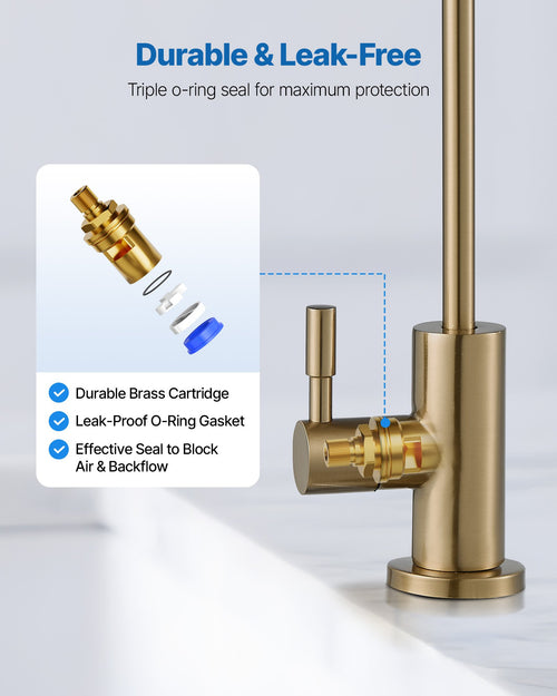 AquaLuxe™ Gold Filter Faucet