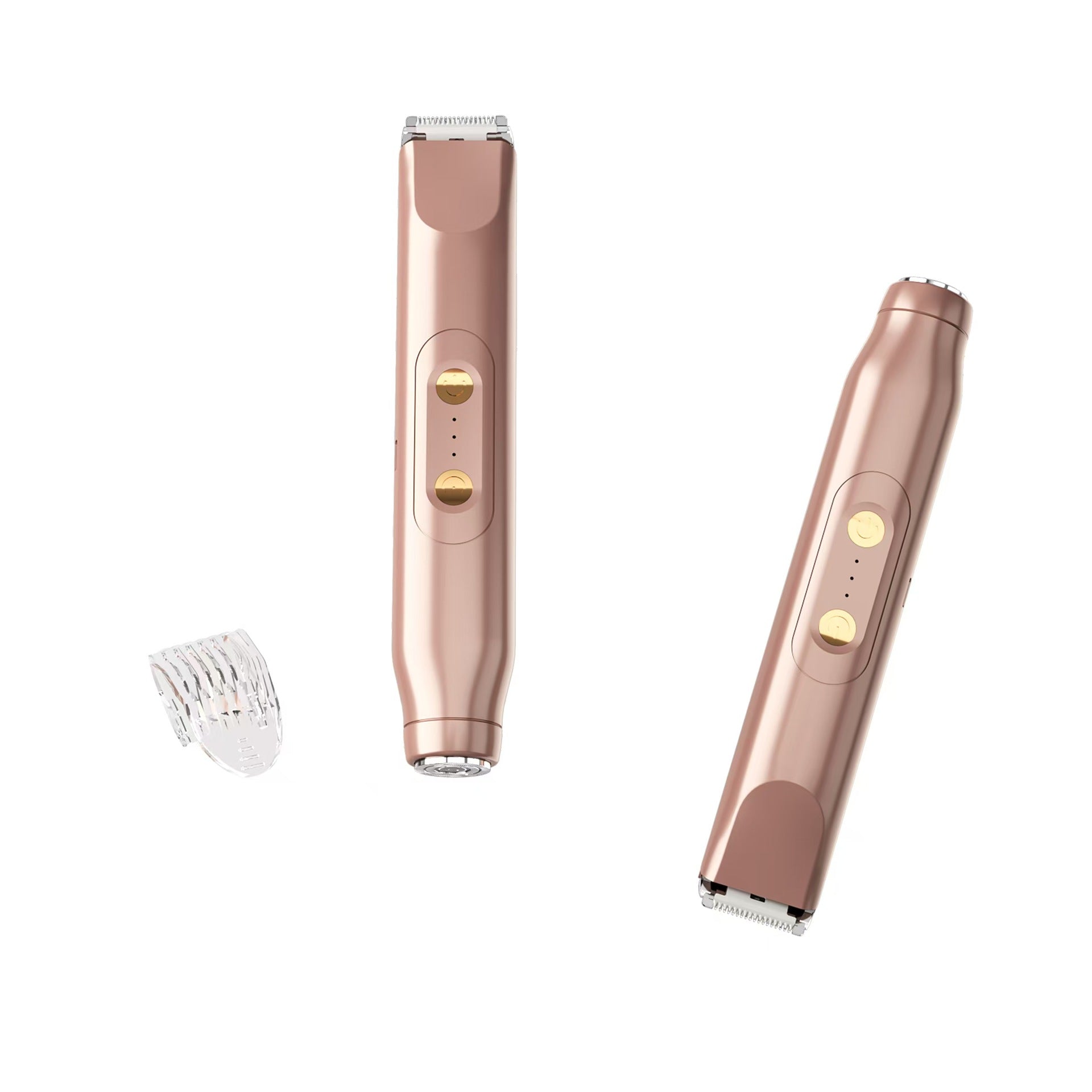 Dual Head Electric Body Shaver for Men — USB Rechargeable Waterproof Wet & Dry Electric Razor for Face Body & Head