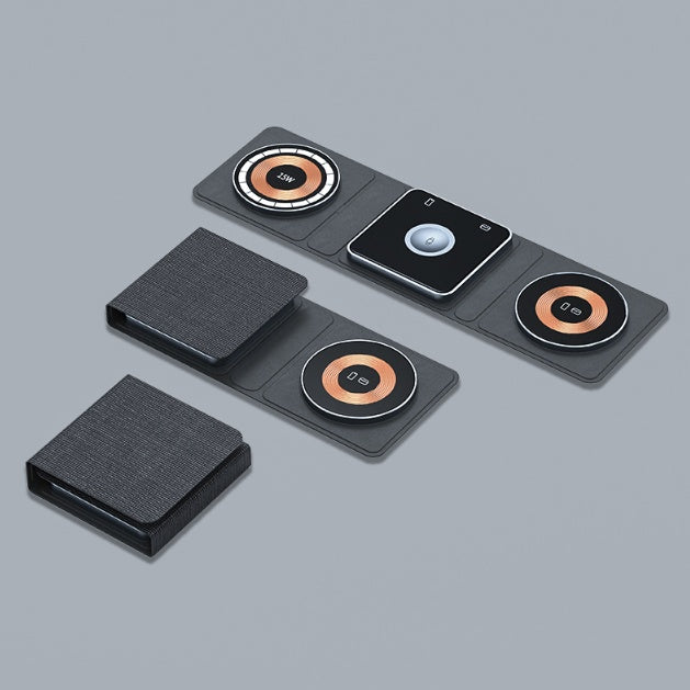 CrystalCharge™ 3-in-1 Wireless Station