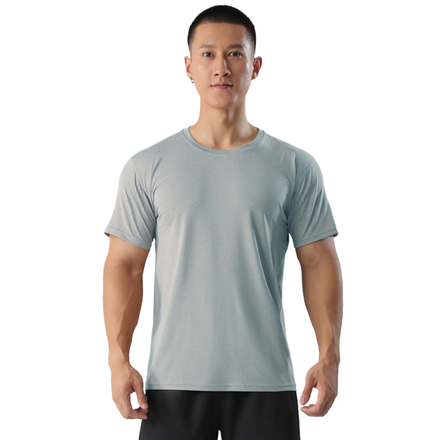 Men's Quick-Dry Sports T-Shirt — Breathable Moisture-Wicking Athletic Gym Running Tee for Men | Lightweight Training Top