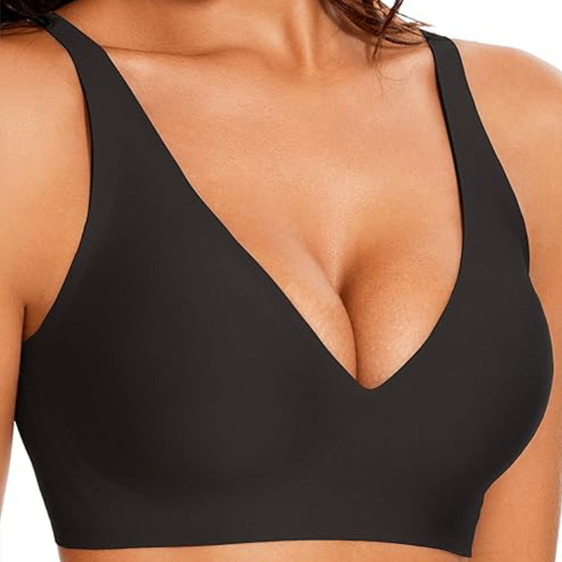 Seamless Wireless Comfort Bra for Women — No Underwire Full Coverage T-Shirt Bra with Soft Breathable Support | All Day Wear