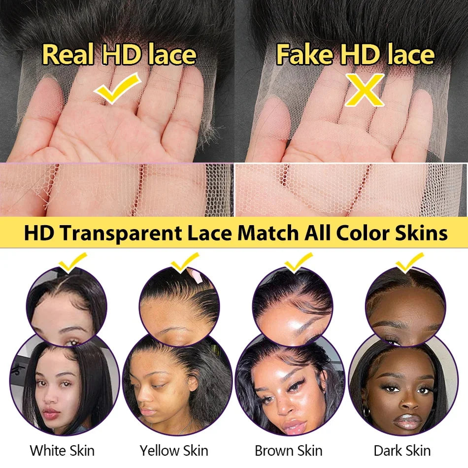 Glueless HD lace Wig