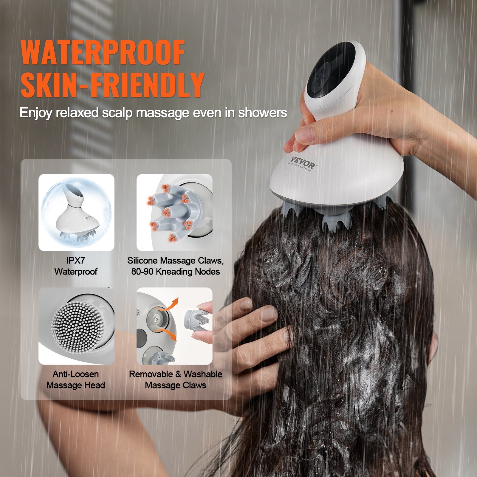Electric Scalp Massager – Hair Growth & Relaxation Tool
Promotes healthy scalp & relaxing massage in minutes”