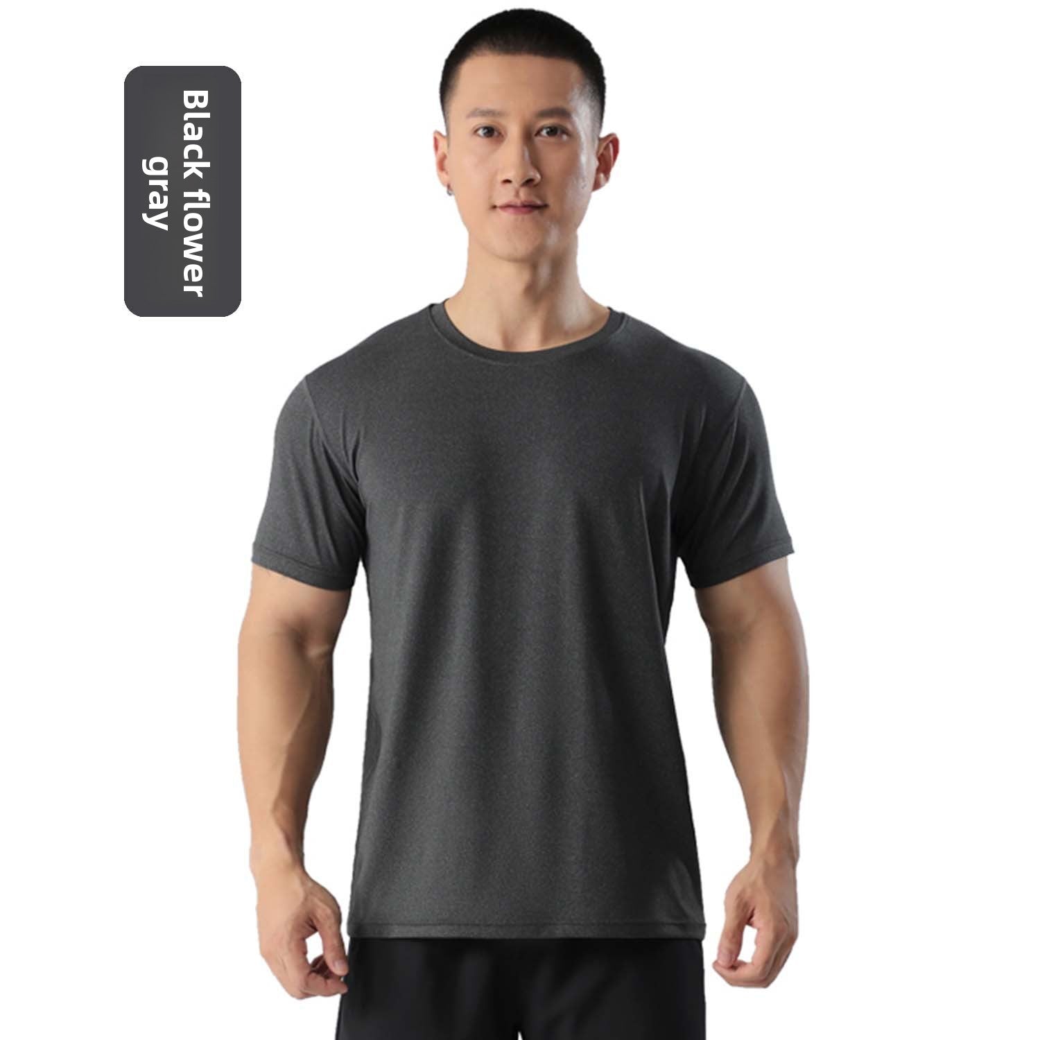 Men's Quick-Dry Sports T-Shirt — Breathable Moisture-Wicking Athletic Gym Running Tee for Men | Lightweight Training Top