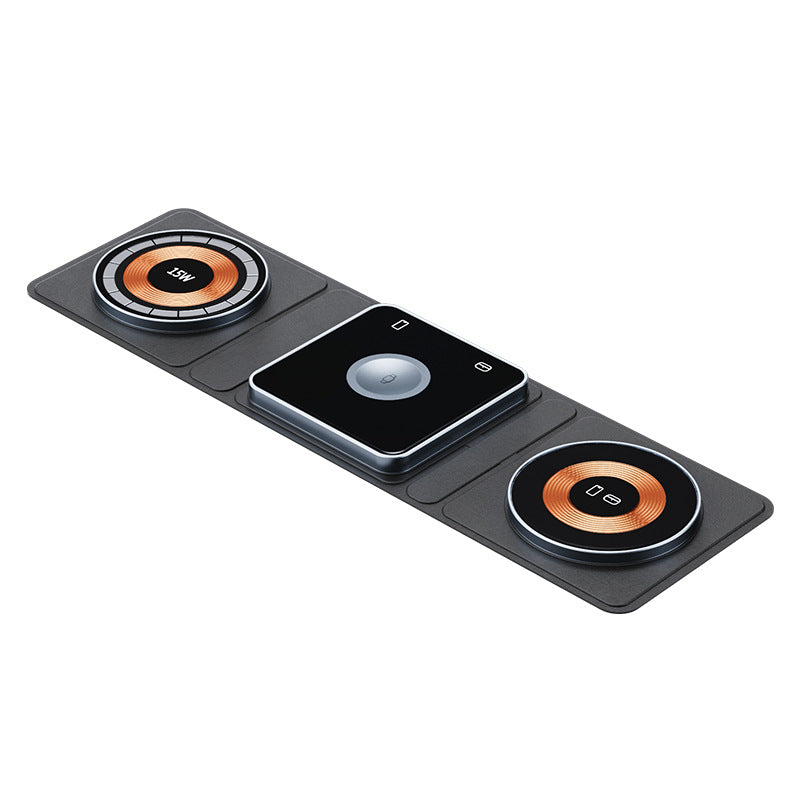 CrystalCharge™ 3-in-1 Wireless Station