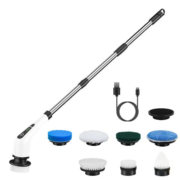 SpinGlow™ Cordless Cleaning Scrubber