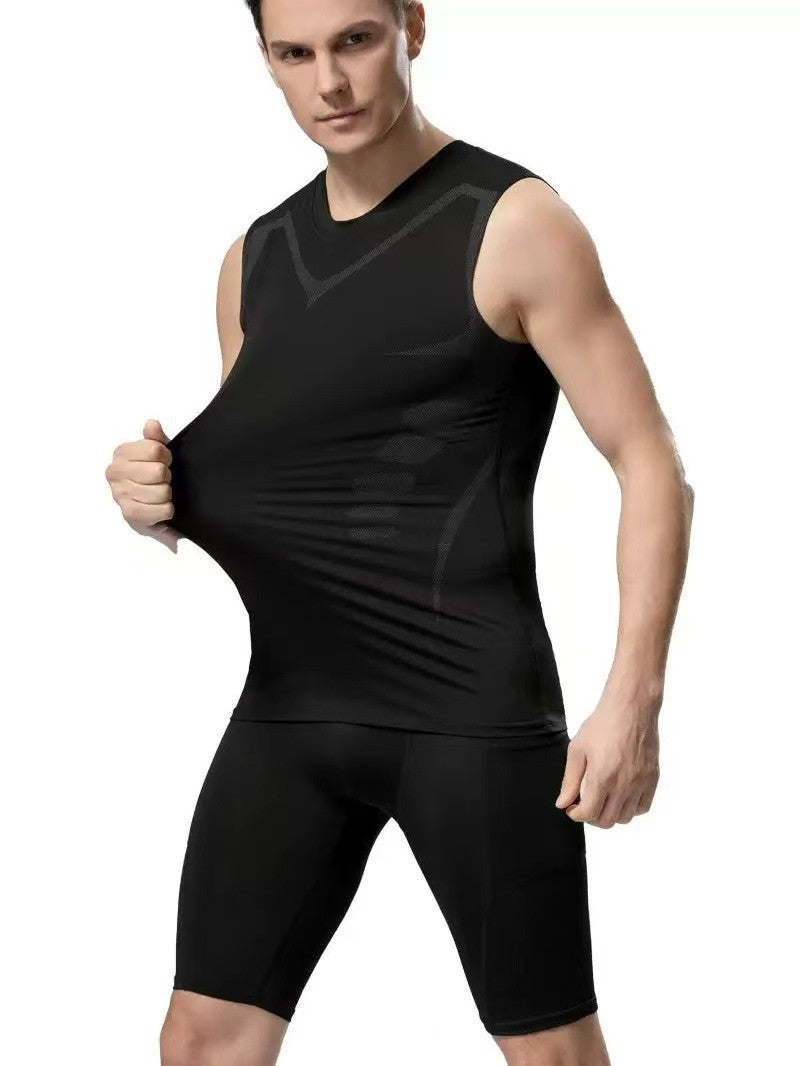 Men's Breathable Fitness Vest — Lightweight Sleeveless Gym Training Top with Moisture-Wicking Fabric | Athletic Tank Top